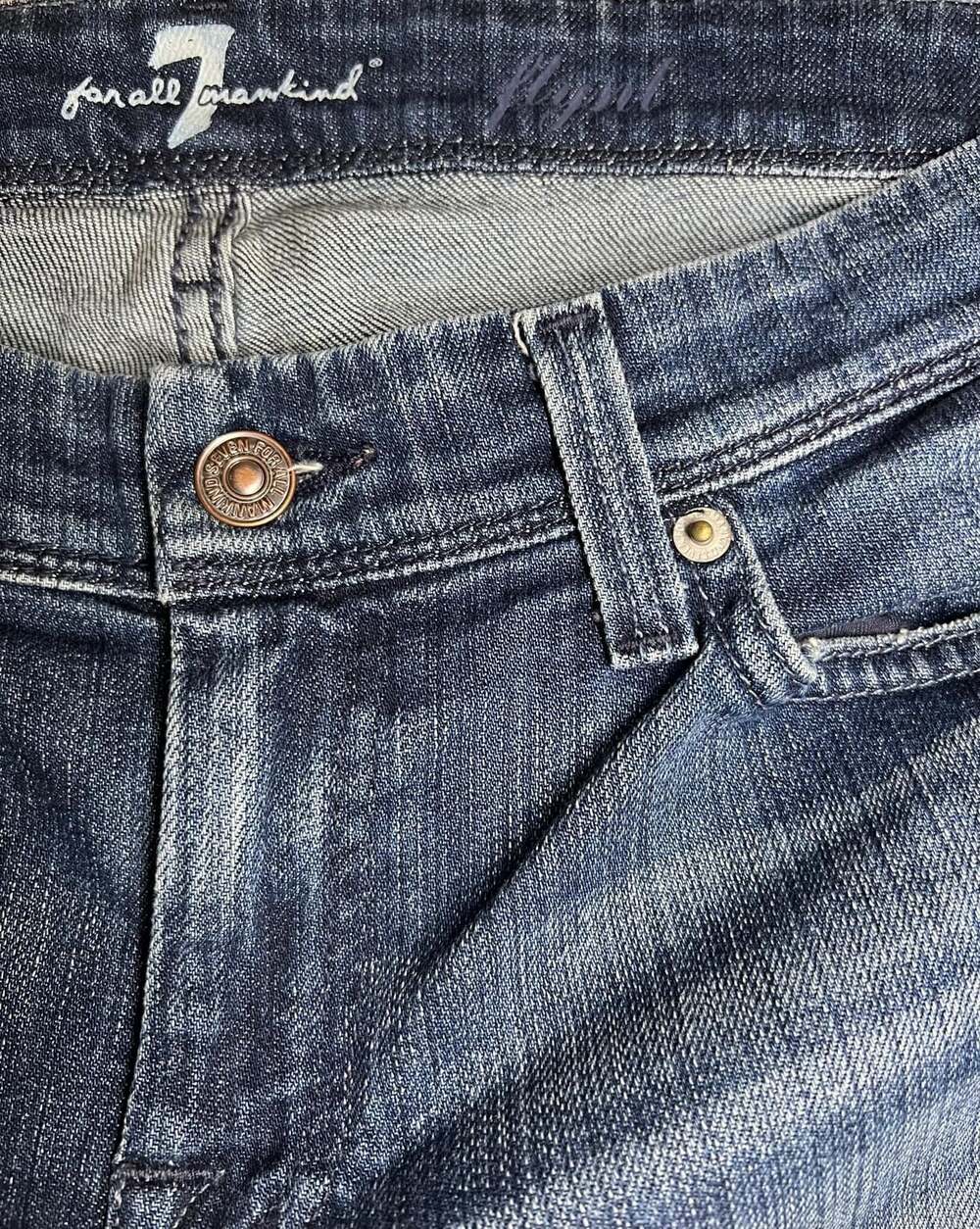 7 For All Mankind Flynt Bootcut Jeans Size 30 - Picture 5 of 11